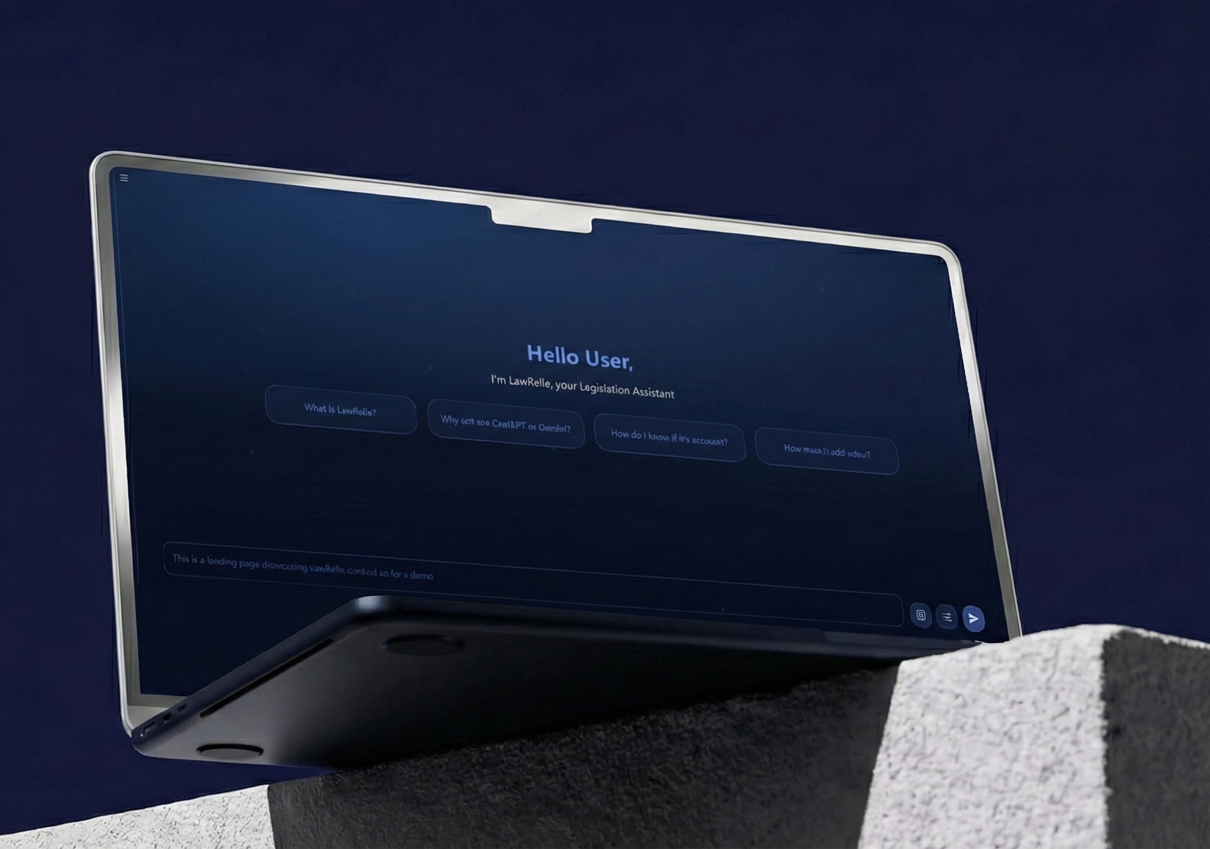 LawRelle chat conversation citing sources for compliance guidance.