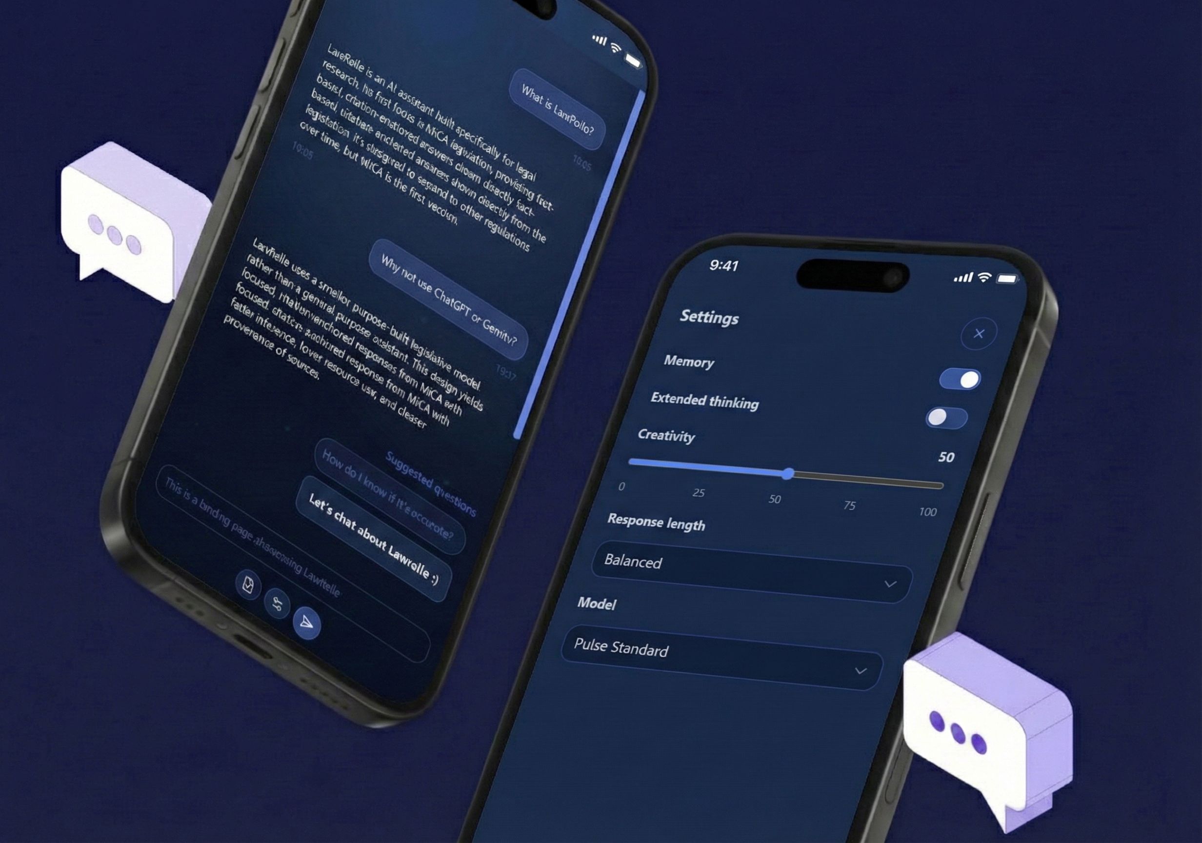 LawRelle interface displaying linked regulatory references.